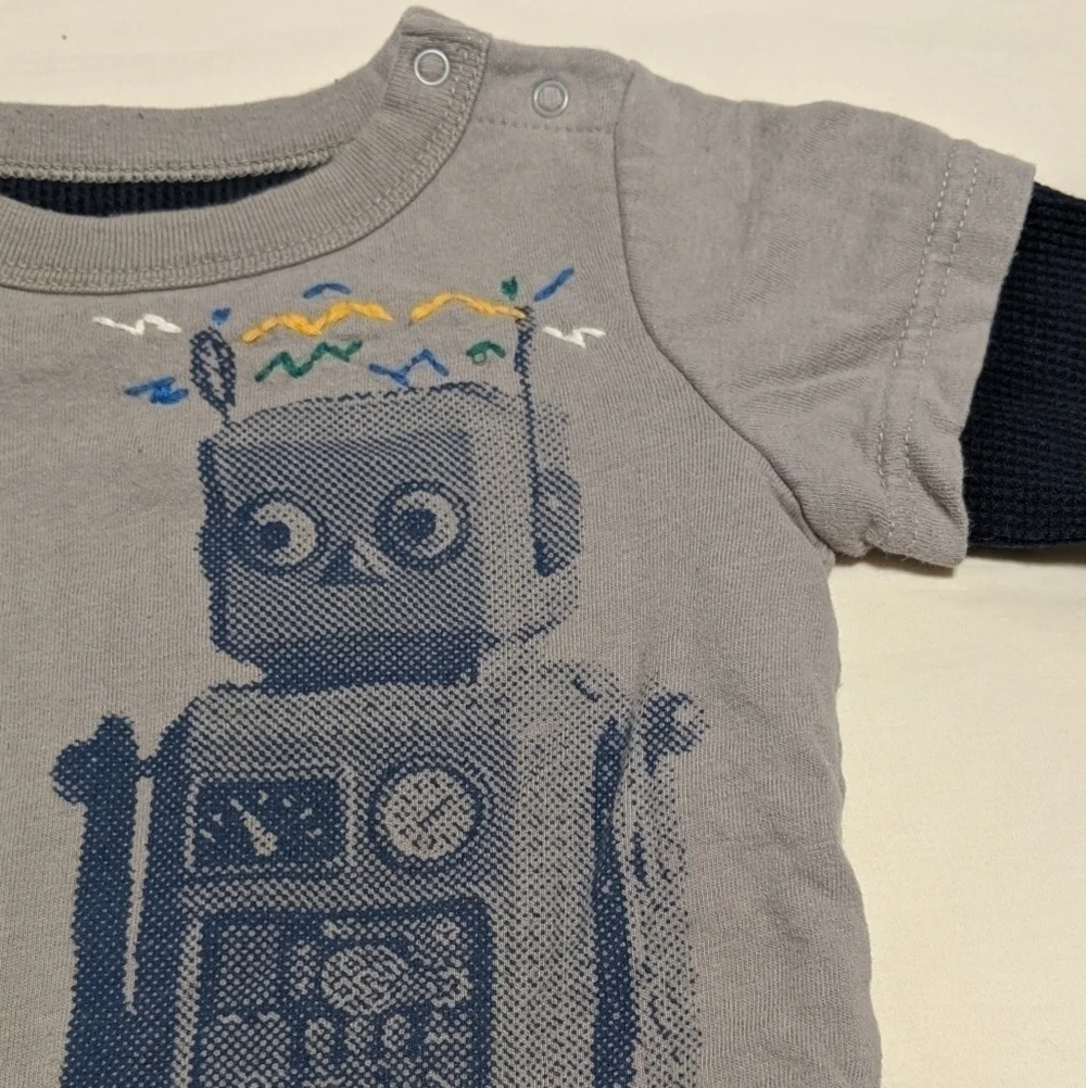 Baby Gap Long Sleeve Thermal T-shirt Onesie